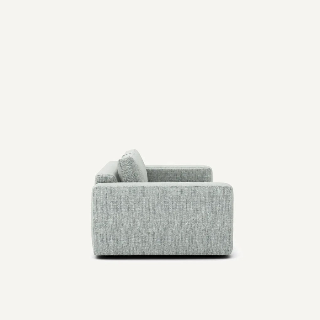 Compacte 3-zitsbank in gevlekt canvas, Skander