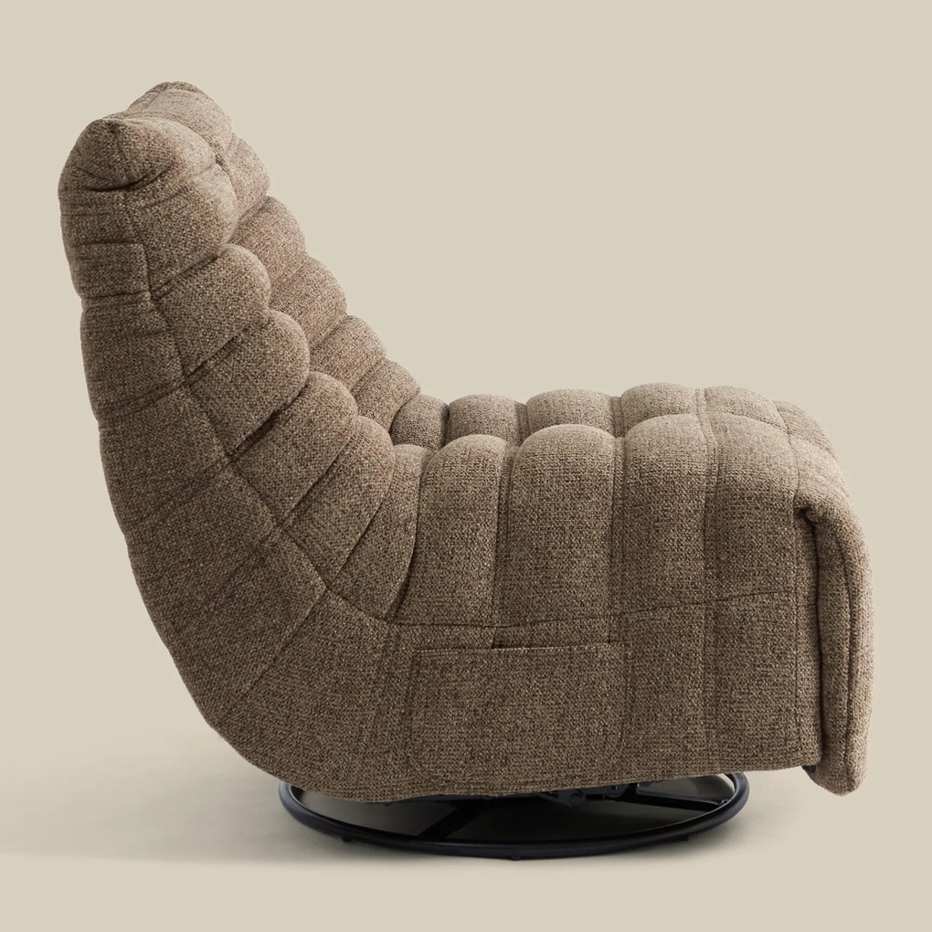 Retro Relaxfauteuil Bruin