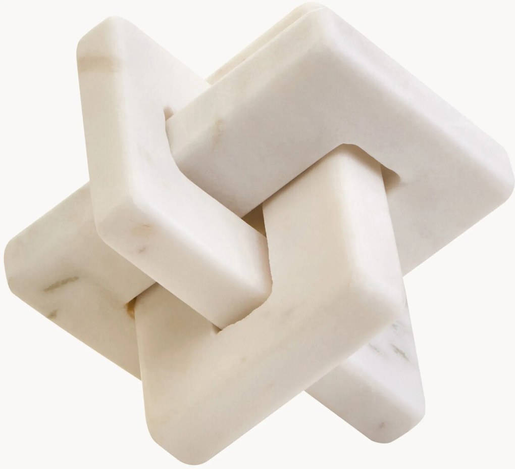 Decoratief object Knot Nason van marmer