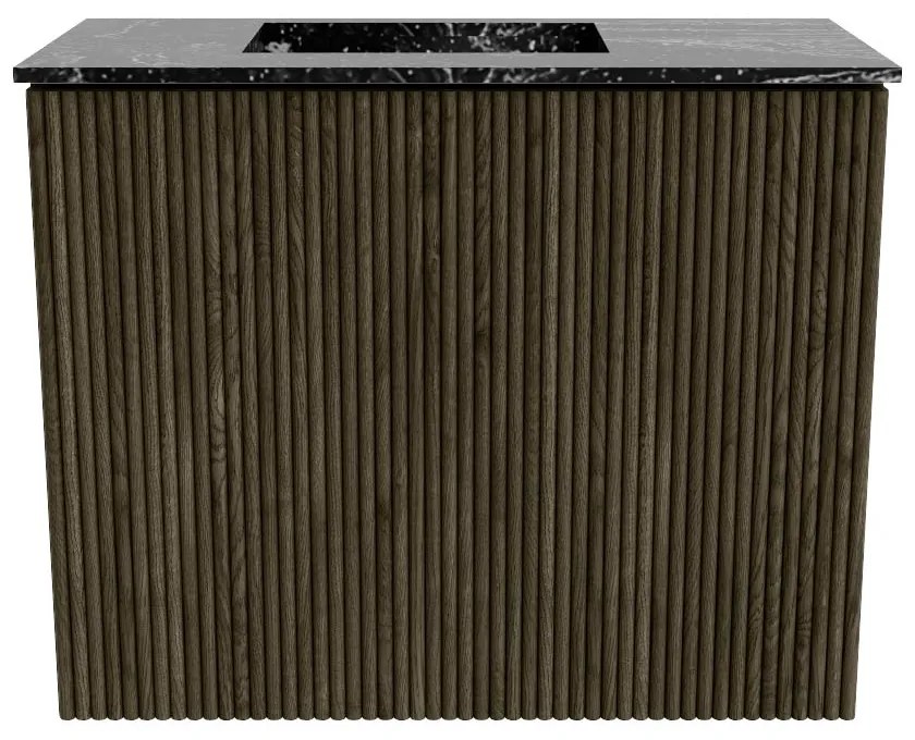 Mondiaz Joya DLux 50cm toiletmeubel shadow met wastafel faye links 1 kraangat lava
