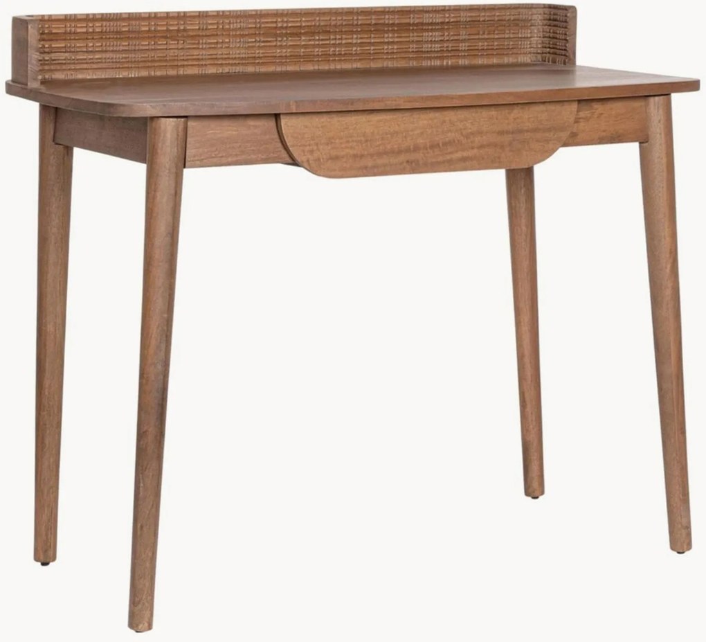 Handgemaakte bureau Sanat van mangohout met lade