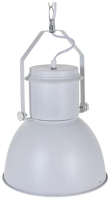 Hanglamp industrieel - wit - ⌀ 27x17 cm