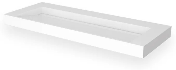 SSI Design Stretto Solid Surface Wastafel 120x45.5cm