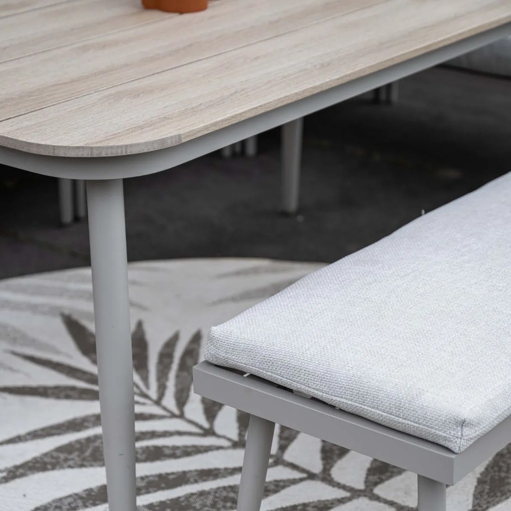 Garden Impressions Tineo sportbank 120x40 cm - taupe