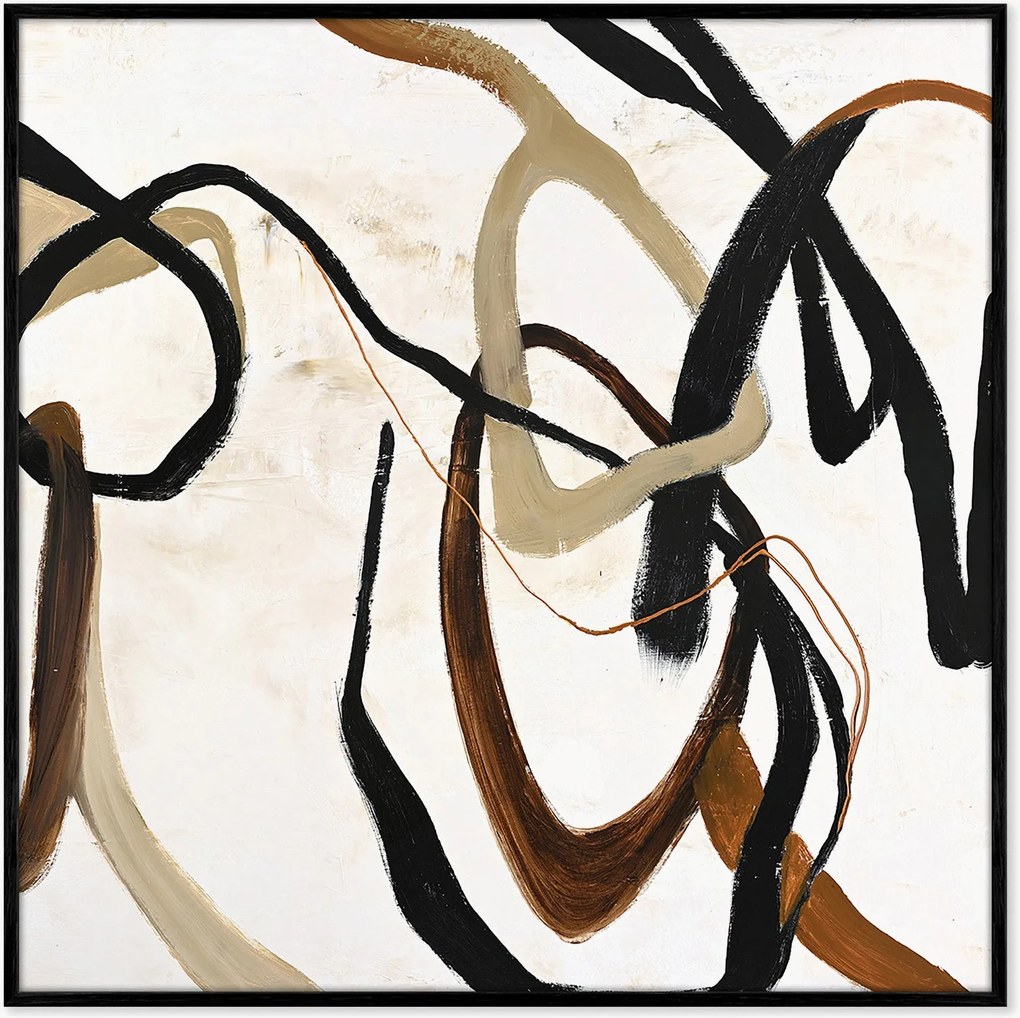 Handgeschilderd ingelijst canvas Once Again