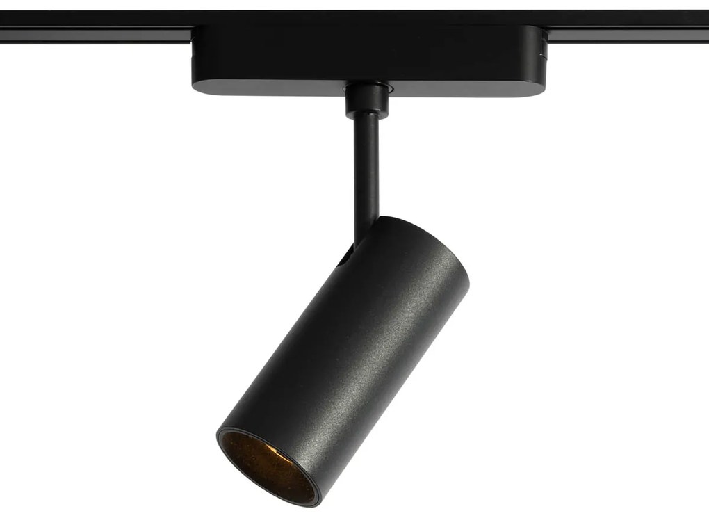 LED Moderne Spot / Opbouwspot / Plafondspot zwart voor railsysteem 1-fase 9W 2700K-6000K - Magnetic Gert Modern rond Binnenverlichting Lamp