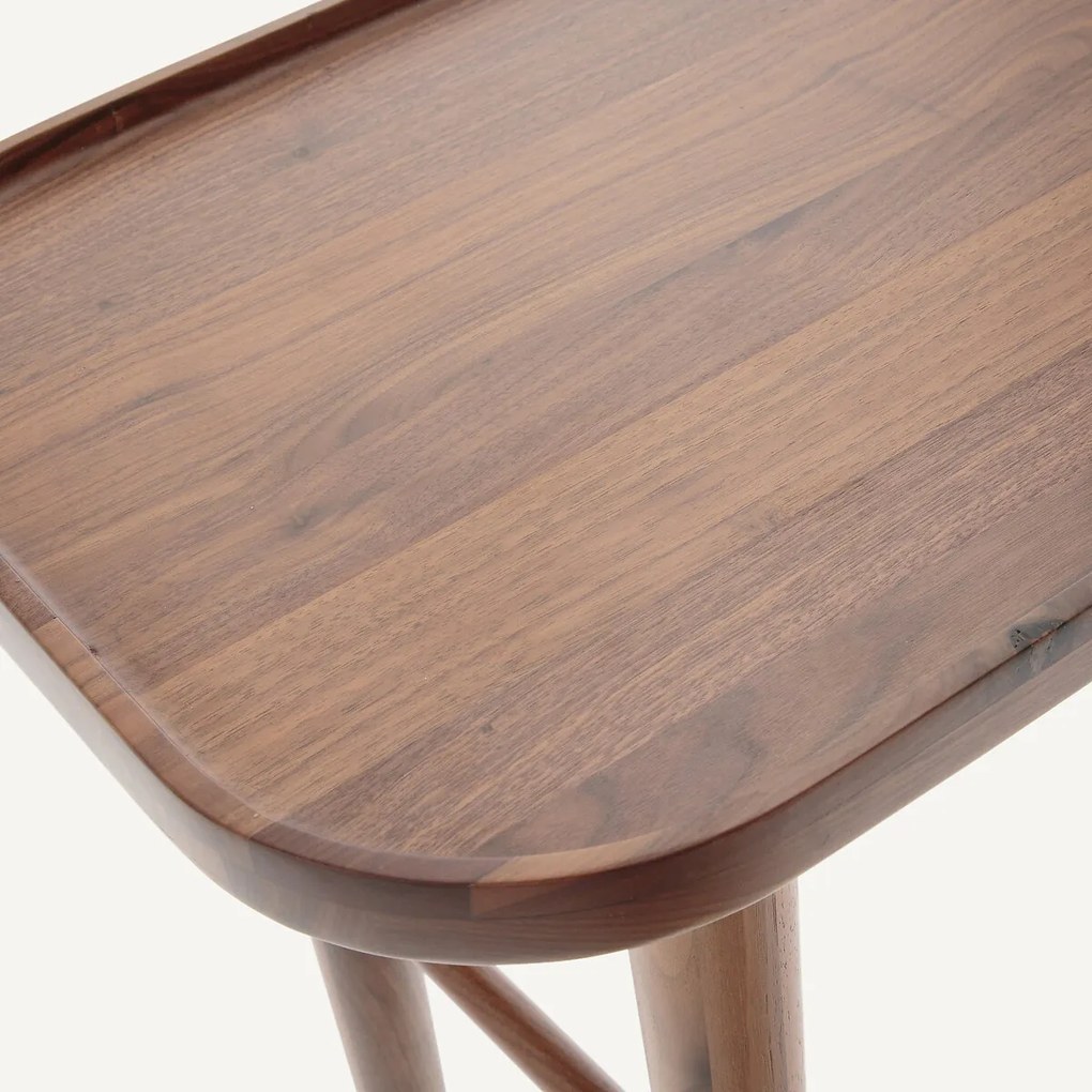 Wandtafel in massief notenhout Magosia