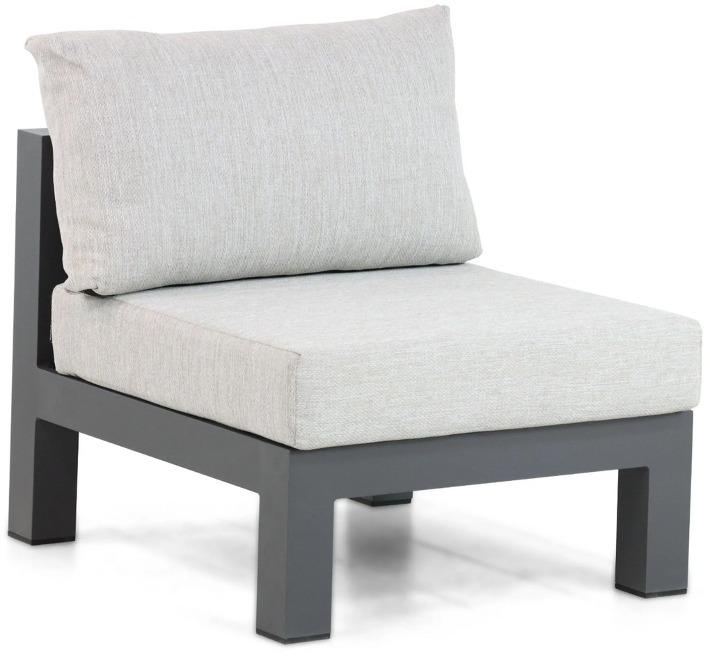 Hoek loungeset 6 personen Aluminium Grijs Lifestyle Garden Furniture Luca
