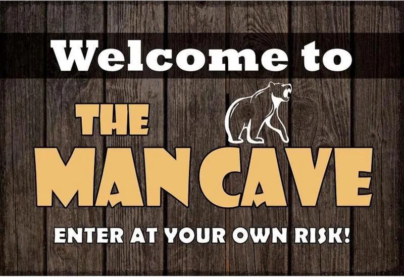 Wandbord - Welcome To The Man Cave