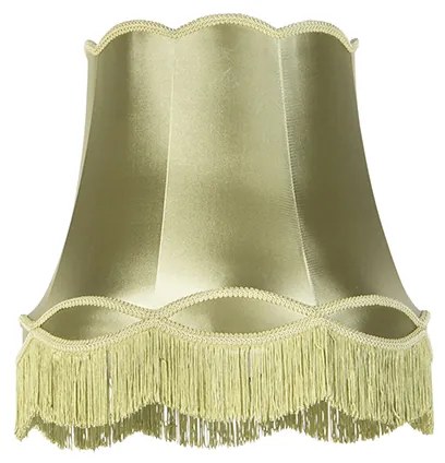 Zijden lampenkap groen 45/30/44 - Granny