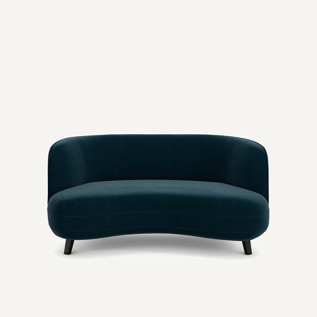 XS fluwelen bank, Rosebury ontwerp Emmanuel Gallina