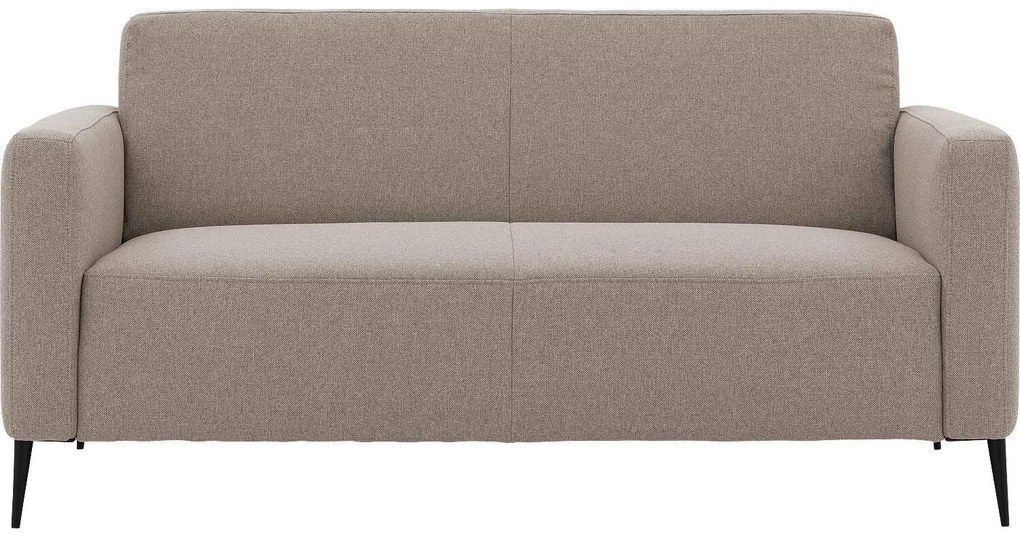 Goossens Key West grijs, stof, 2,5-zits, modern design