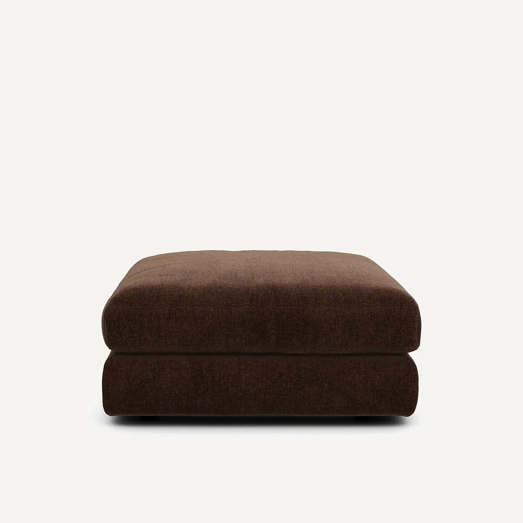 Fluwelen chenille voetenbank, Skander