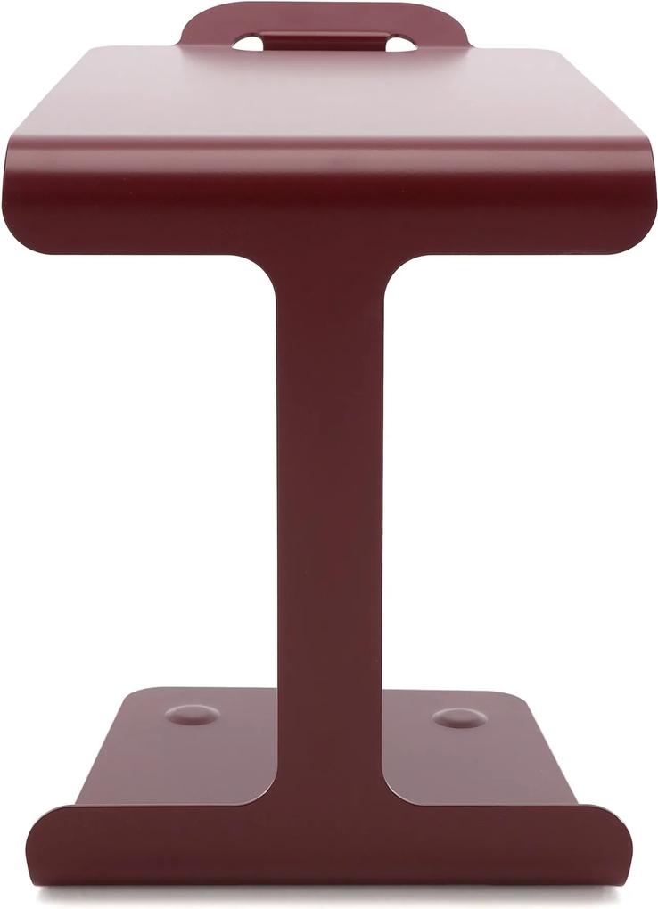 Design on Stock T-tray bijzettafel burgundy 48x39