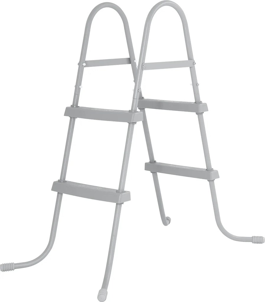Bestway Zwembadladder - 84 cm Hoogte - Gecoat Staal - 150 kg Draagvermogen