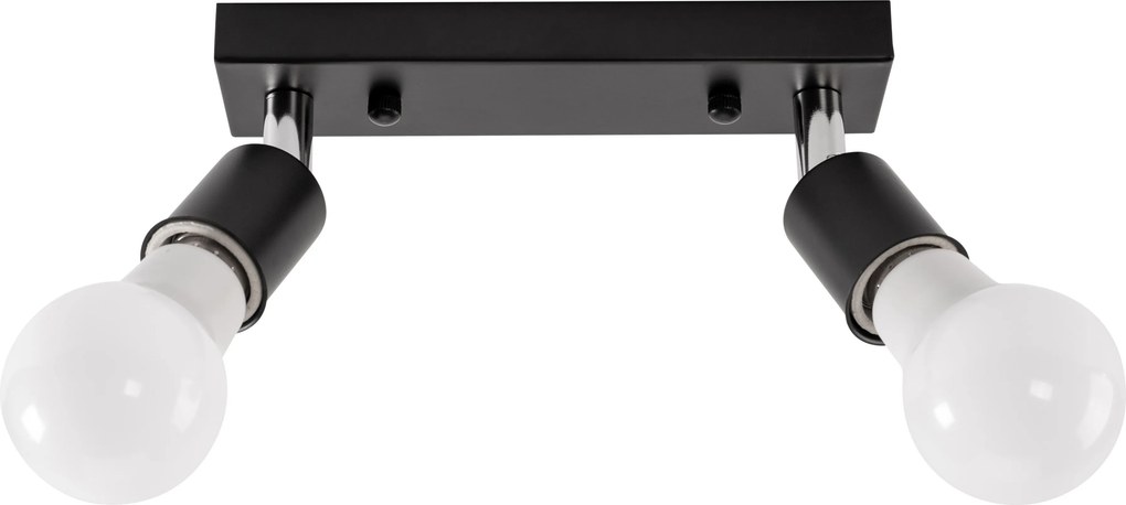 Plafondlamp Spotlight Plafon Zwart APP696-2C