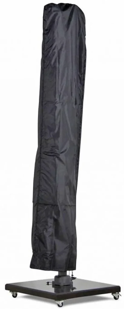 Zweefparasol 3x3m S2 Excellent (incl. voet + hoes) Grijs-antraciet Camello Luna