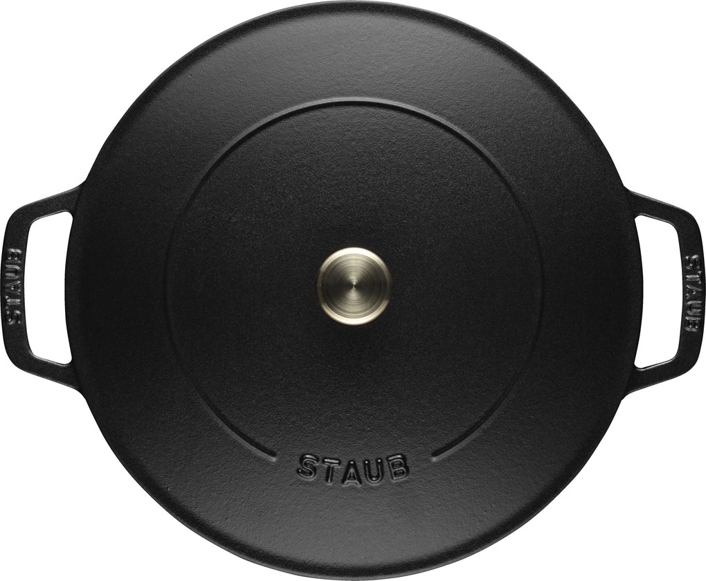 Staub Braisers Sauteerpan Chistera 24 cm / 2,5 l, Zwart - Braisers - Staub