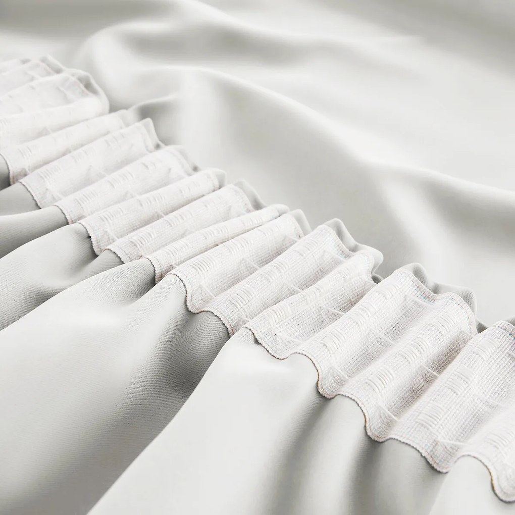 Verduisteringsgordijn, met aangerimpelde bies en golf, VODA