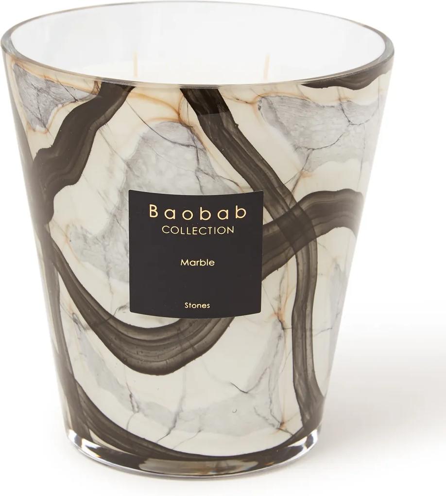 Baobab Collection Stones Marble geurkaars 20 cm