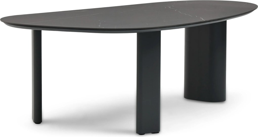 Dining Tuintafel Organische tuintafels 240 x 120 cm Grijs Weave