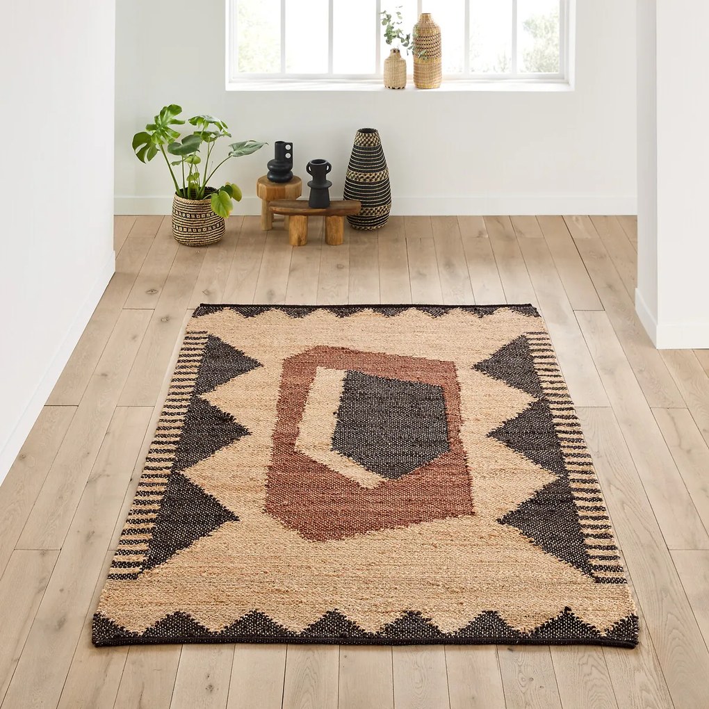 Vloerkleed 93% jute, Euphie