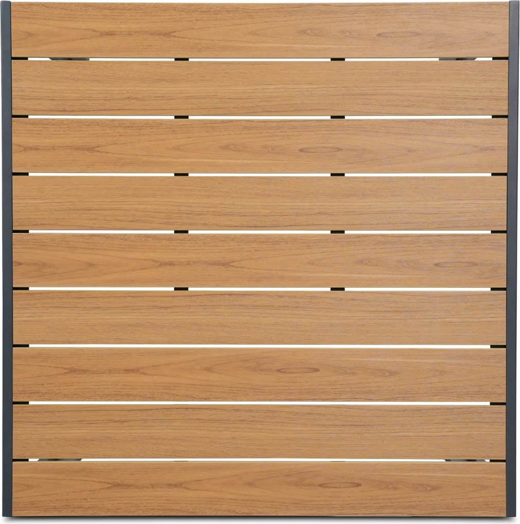 Tuinset 4 personen 909 cm Kunststof Grijs Domani Furniture Alba/Creta