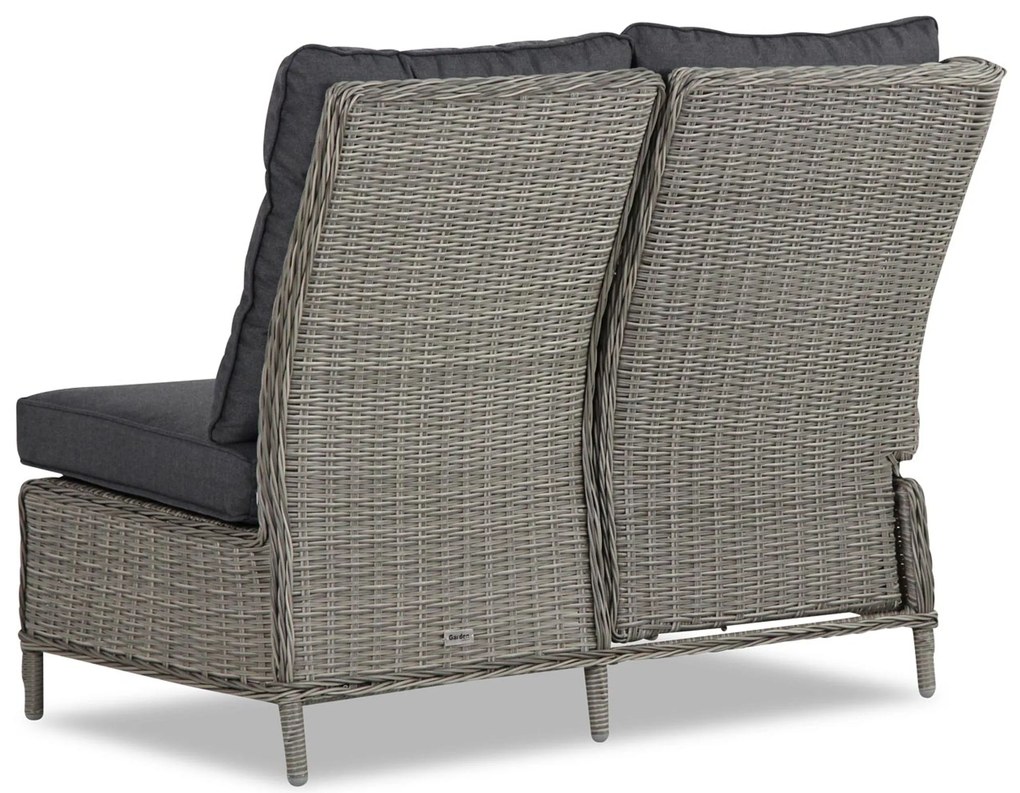 Dining Loungeset 6 personen Wicker Grijs Garden Collections New Castle