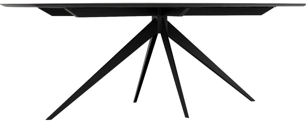 Goossens Excellent Eettafel Uniek, Semi ovaal 200 x 110 cm