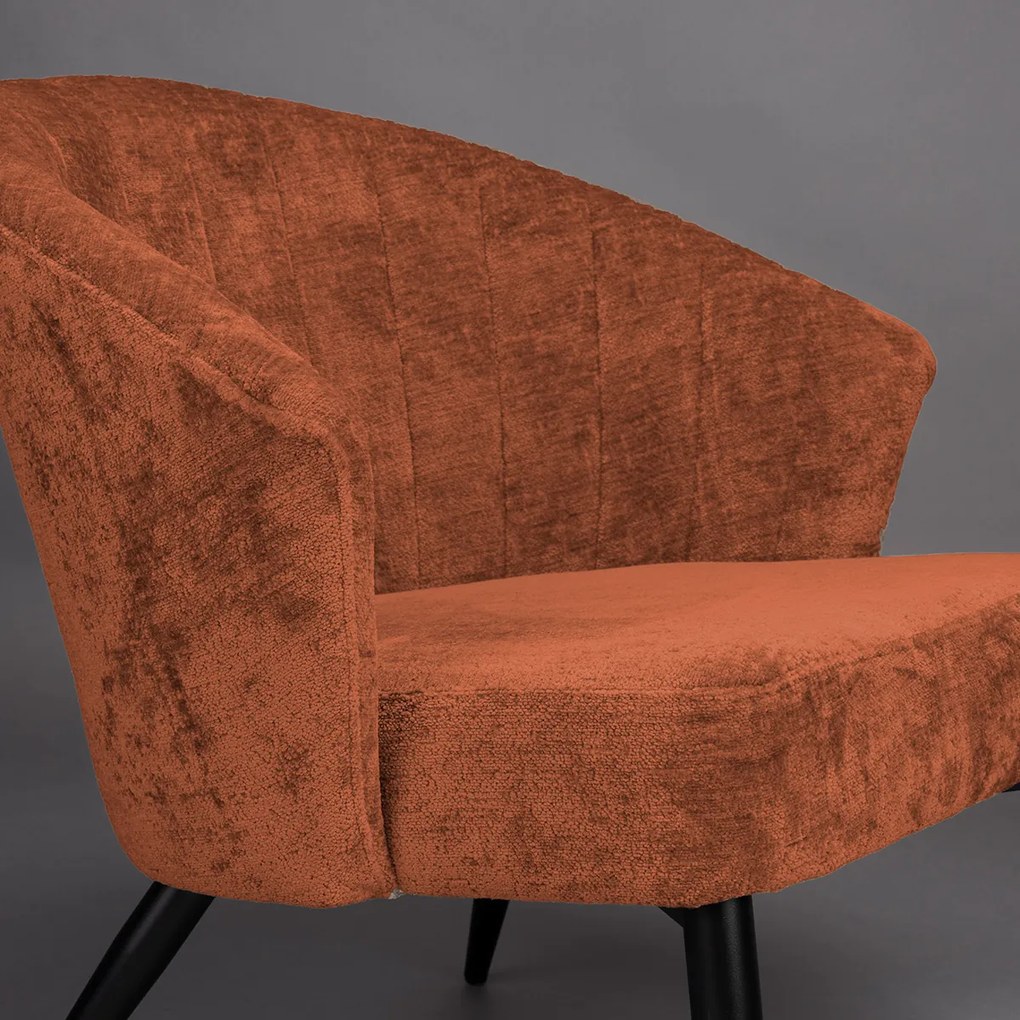 Dutchbone Georgia Fauteuil Terra Velvet