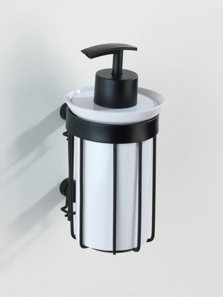 Wenko Classic Plus zeepdispenser zwart