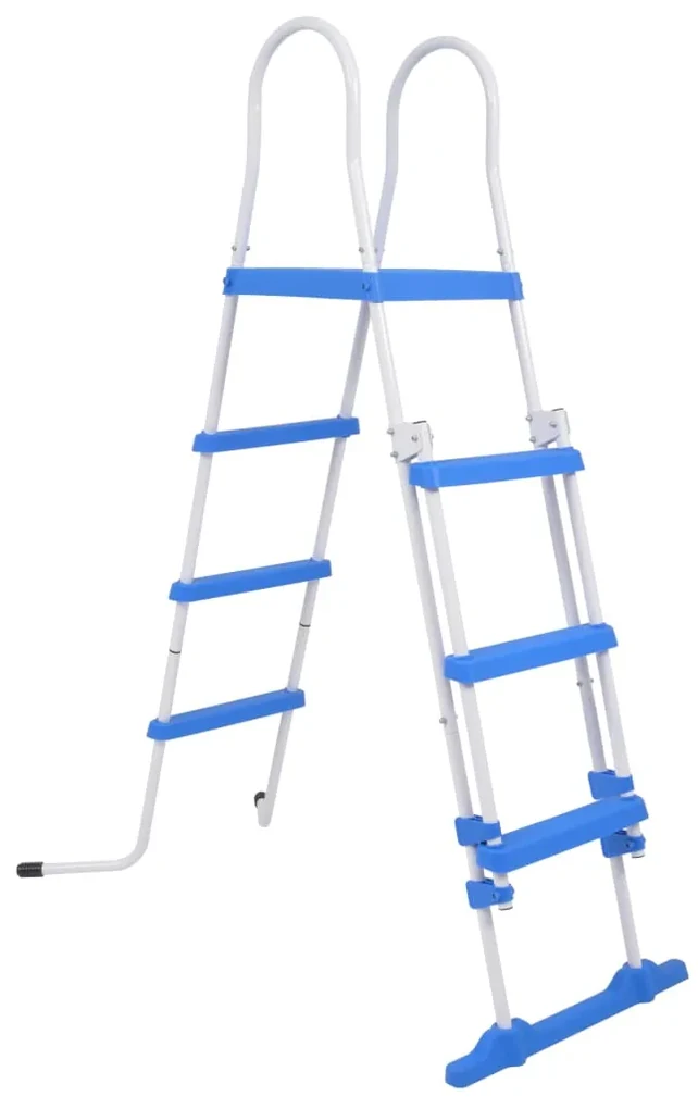 vidaXL Zwembadladder met 3 treden voor bovengrondse zwembaden 122 cm