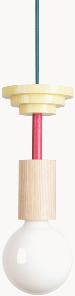 Kleine dimbare hanglamp Junit, handgemaakt