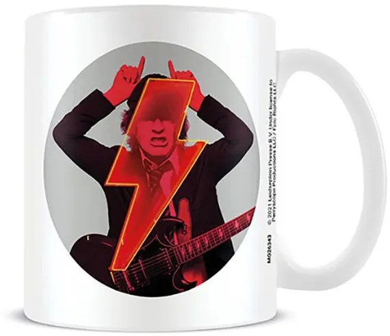 Koffie mok AC/DC Angus PWR/UP