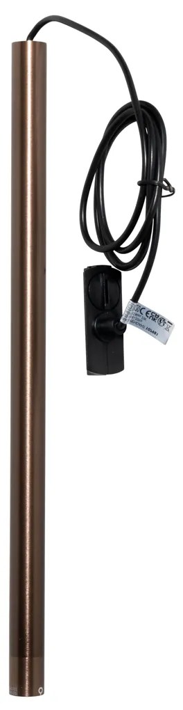 Moderne hanglamp donkerbrons voor railsysteem 1-fase  - Iconic Frini