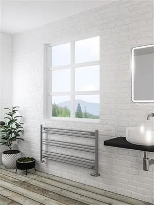 Eastbrook Wingrave handdoekradiator 120x60cm grijs mat 629W