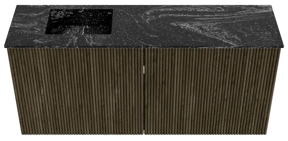 Mondiaz Joya DLux 90cm toiletmeubel shadow met wastafel faye links zonder kraangat lava