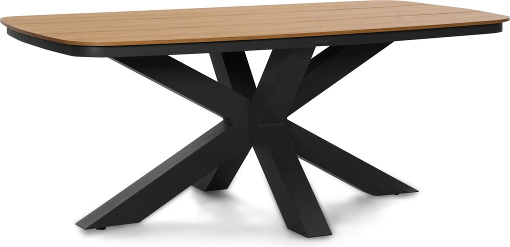 Dining Tuintafel rechthoekig 180x100cm Grijs Camila