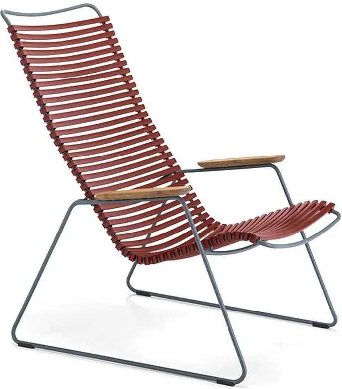 Houe Click Lounge Chair fauteuil paprika