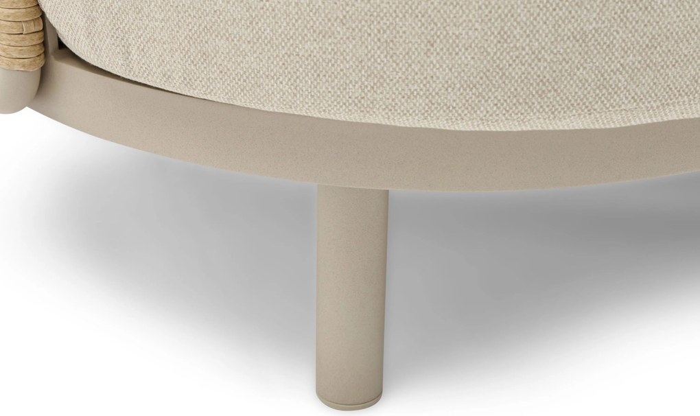 Stoel en Bank Loungeset 5 personen Rope Zand/Beige Coco Amici/Tivano