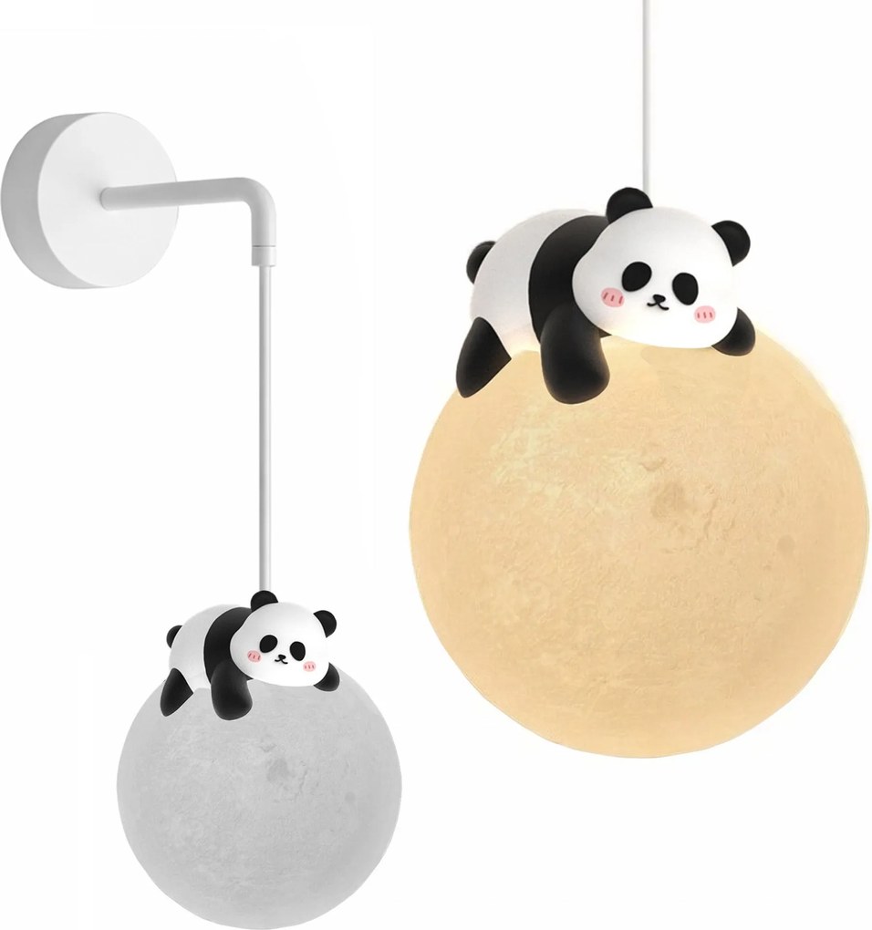 WANDLAMP WANDAPPLIQUE PANDA G163-1W