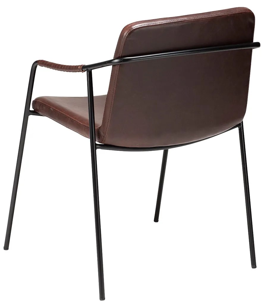Dan-Form Boto Design Eetkamerstoel Cocoa Bruin Kunstleer