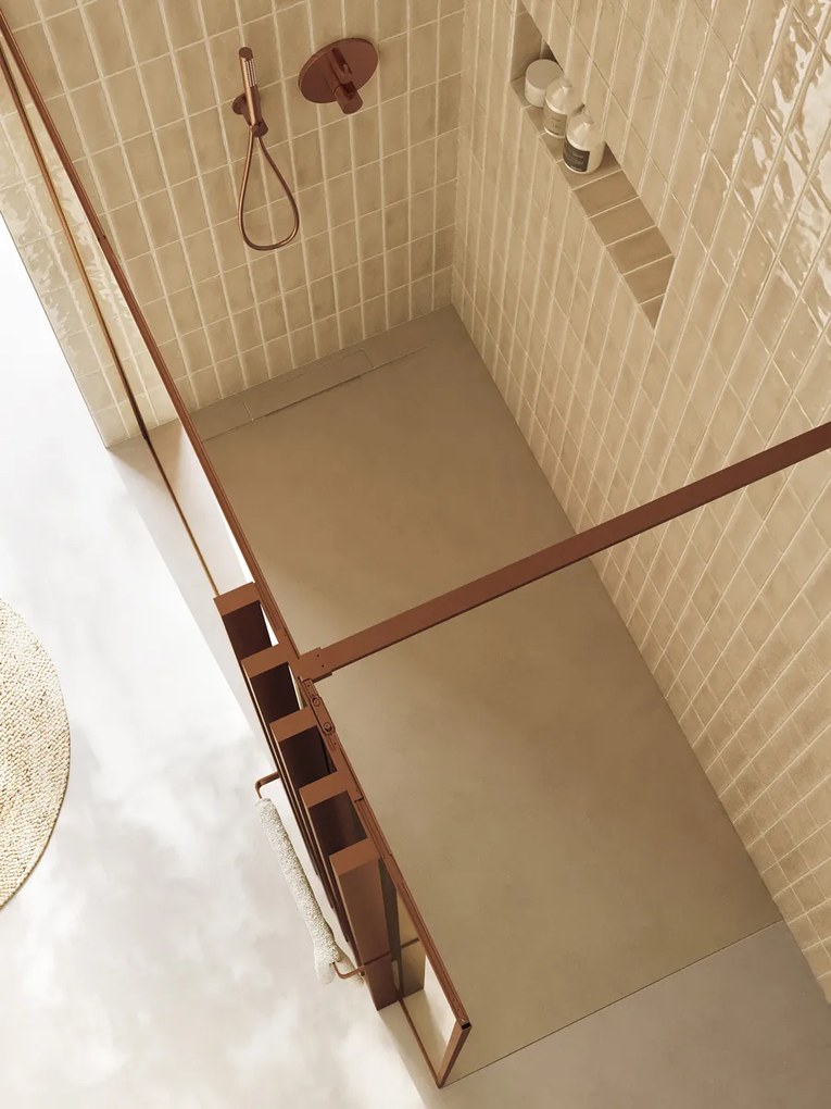 Riho Isola douchevloer 120x100cm pebble grey