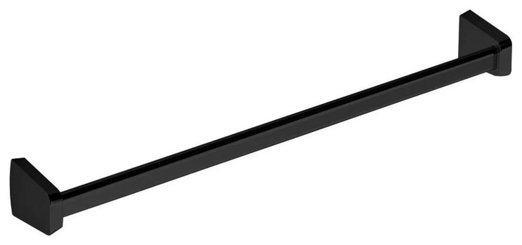 Handdoekhouder Sapho Zen Black Hangend 55.8 cm Zwart