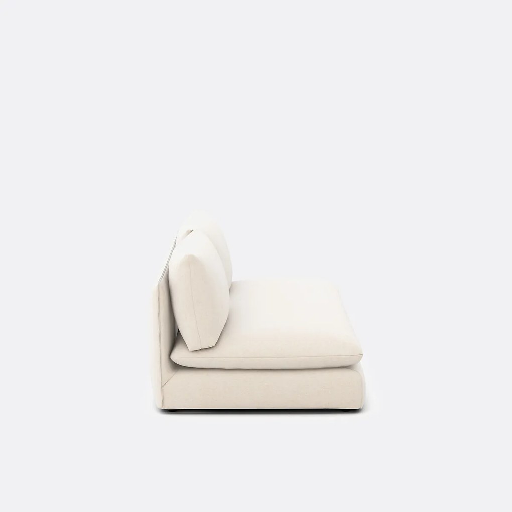 Modulaire 2-zitsbank.gemêleerd polyester, Malo