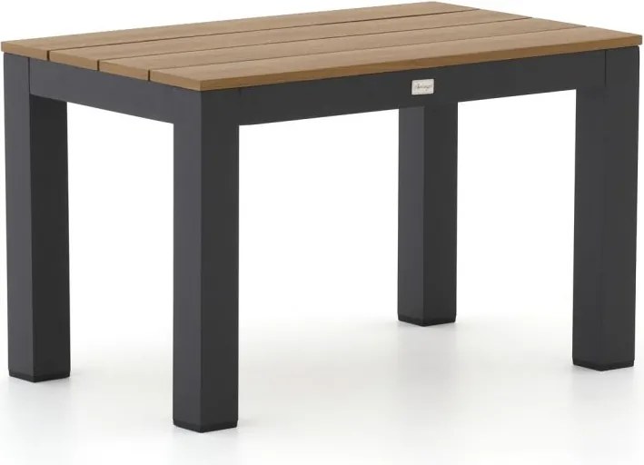 Picknickbank Bellagio  | Aluminium/Polywood | 1 persoon | Tuinbank Grijs | 73cm | Kees Smit Tuinmeubelen
