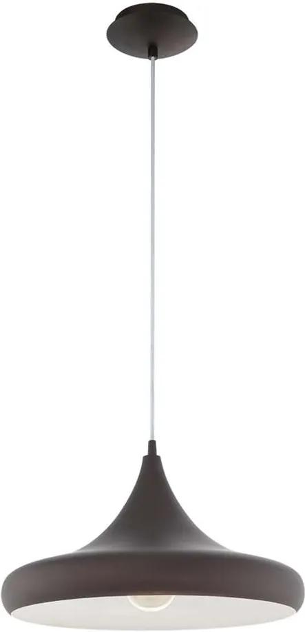 EGLO hanglamp Coretto 3 - mat bruin - Leen Bakker