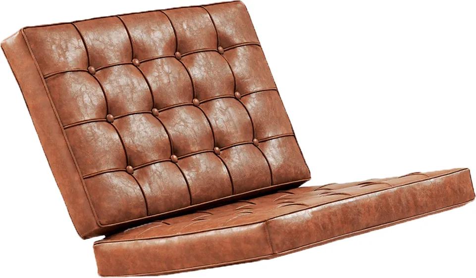 Kussenset Barcelona Chair - Vintage brown