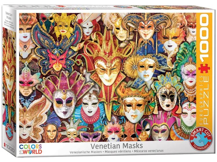Puzzel Venice Carnival Masks