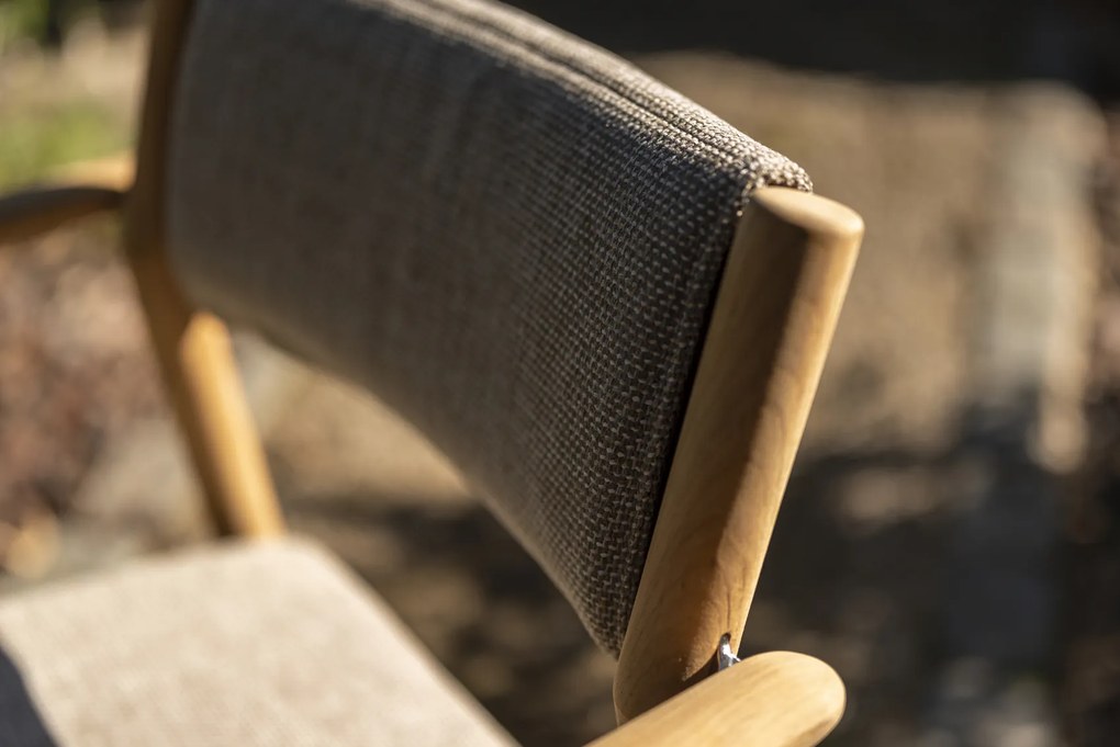 4 Seasons Outdoor Levi teakhouten stapelstoel SALE Tuinstoel houtkleur weerbestendig